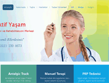 Tablet Screenshot of aktifyasam.com.tr